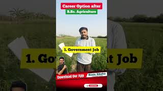 Career option After B.Sc. Agriculture | CUET B.Sc. Agriculture Career  opportunities