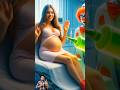 🥰 Evolution of baby: Women pregnant in hospital 🥰 #cat #cute #love #shorts