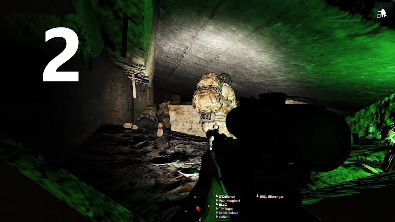 Labs from ESCAPE FROM TARKOV in ARMA 3 - #2 Crawling through rubble