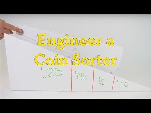 Get your coins in order fast with this DIY coin sorting machine