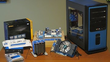 Blue Crossfire PC Build Part 1 of 3, Shawn