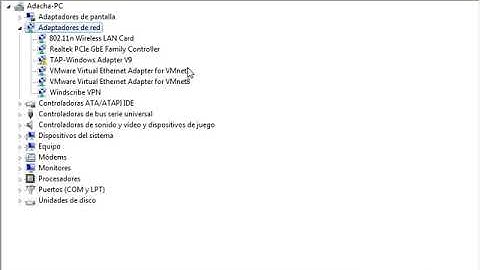 TAP Windows Adapter V9 Solucion