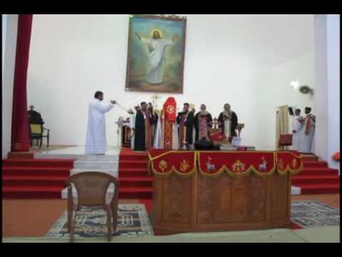 This video was taken on May 13th 2010 at 7:00am at Parumala Church in Kerala India on the Feast of Ascension. It is conducted by the newly ordained Episcopa,...