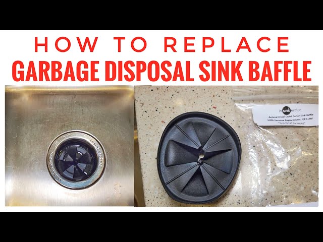 How to Replace a Garbage Disposer Splash Guard (DIY)