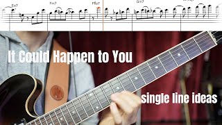 It Could Happen to You single line solo