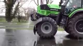 Brake Test Fail - Bremsentest eines Deutz Traktor