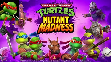 TMNT: Mutant Madness Game Android Mobile Gameplay