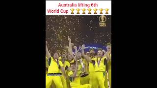 Australia Lifting The Cup#India Vs Australia #Worldcup2023#Final#Criketshorts