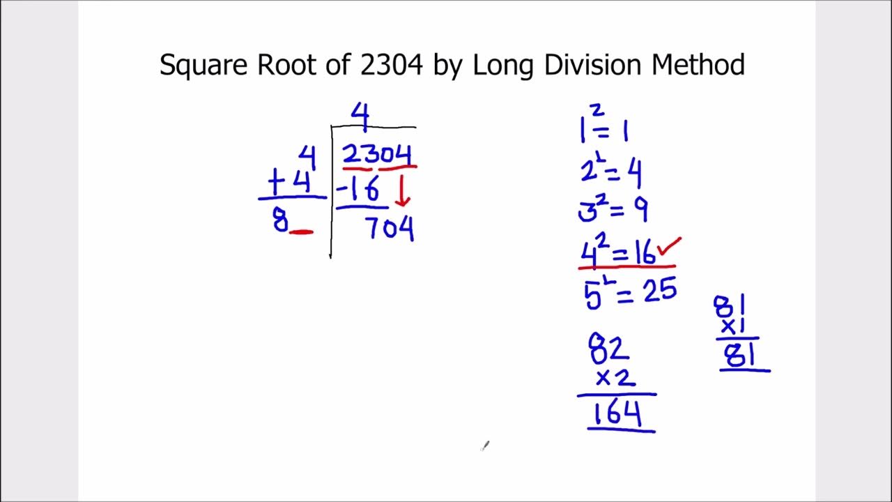 How To Find Square Root Of 2304 By Long Division Method Long Division how-to-find-square-root-of-2304-by-long-division-method-long-division