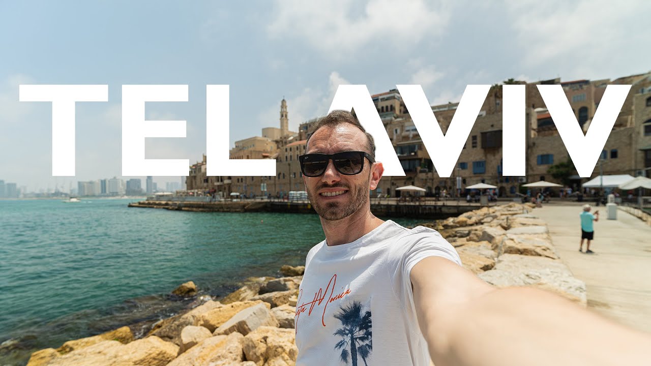 Tel Aviv Israele Magnete Da Frigorifero Cristallo Turistico