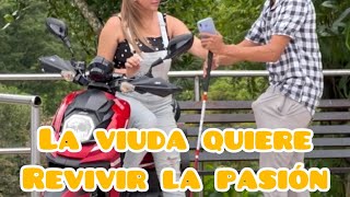 La viuda quiere revivir la pasión