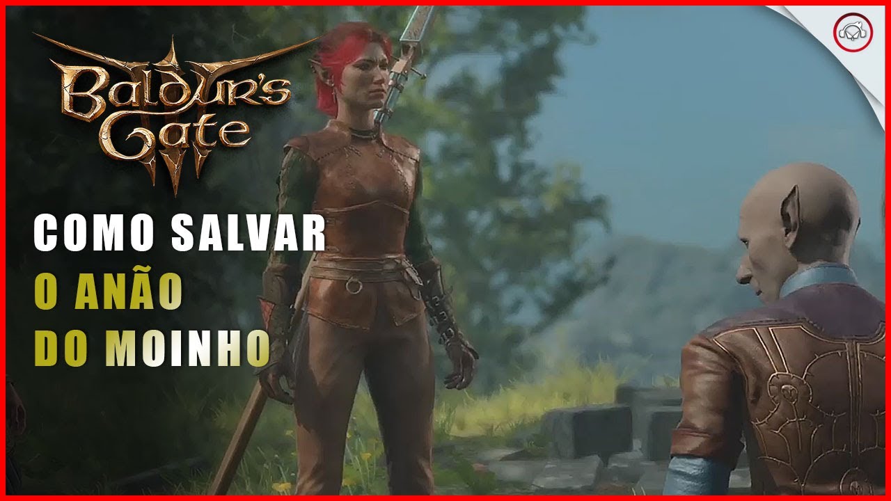 Miniatura do vídeo Baldur's Gate 3, Como salvar o anão do moinho | Super-Dica,cata-vento