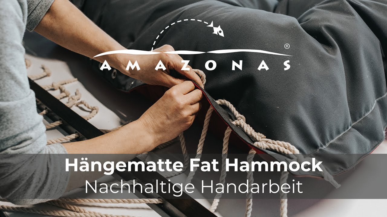 Amazonas XXL Hängematte Fat Hammock Taupe