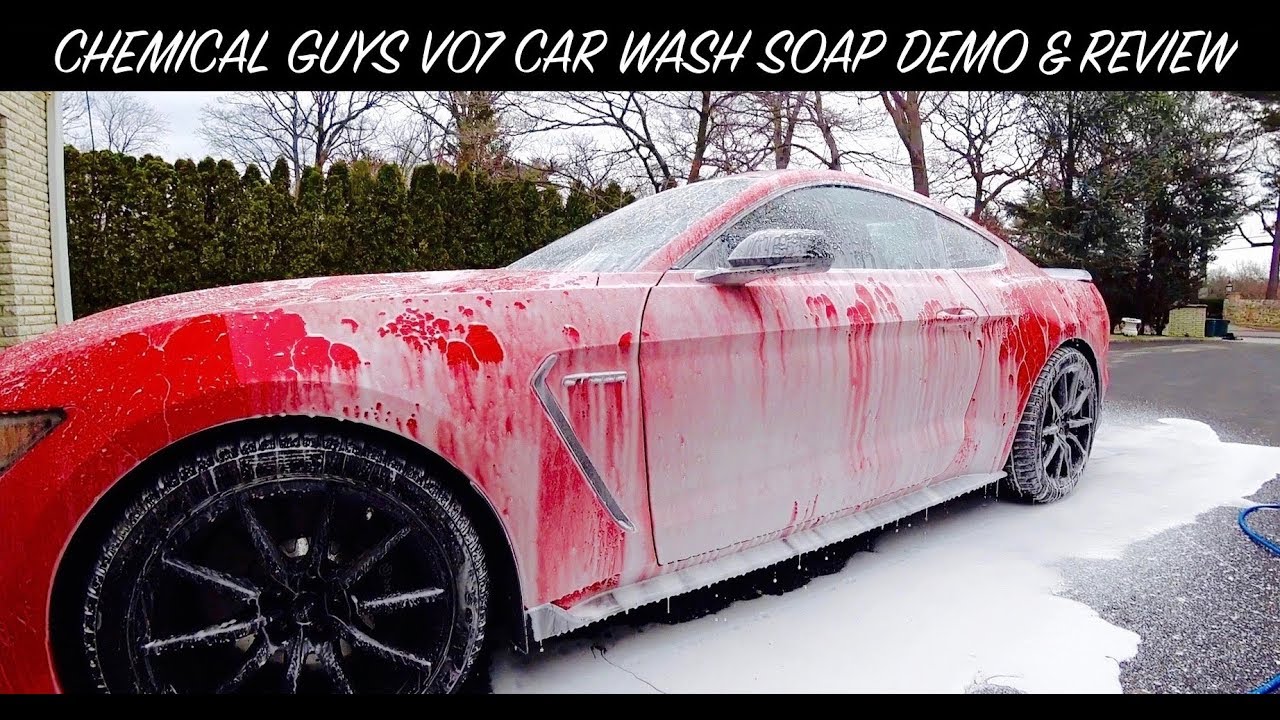 Chemical Guys - Have you tried the foaming power of Hybrid V07 Car