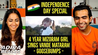 Maa Tujhe Salaam Esther Hnamte Reaction By Foreigners | 4 Year Old Sings Vande Mataram 🇮🇳