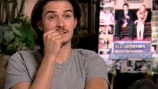 Orlando Bloom during Elizabethtown promotion