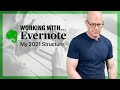 How I Have Evernote Structured in 2021