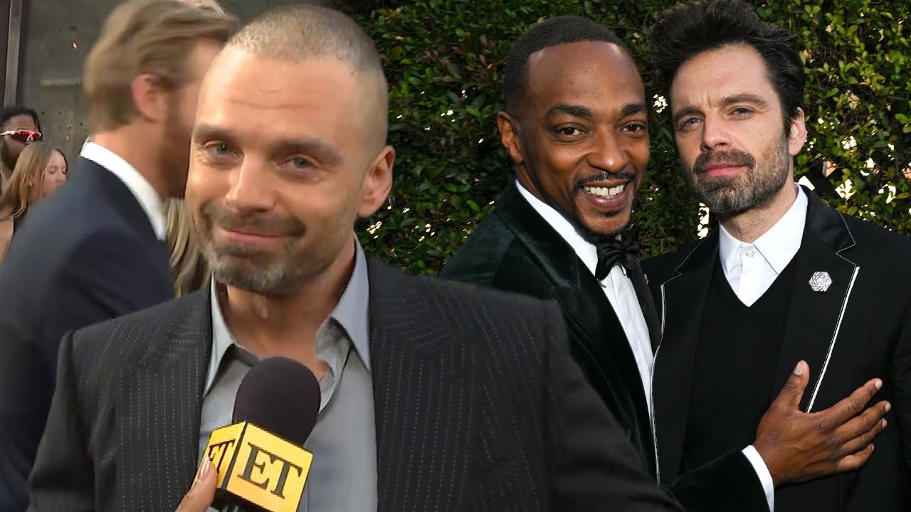 Sebastian Stan Says Anthony Mackie Is Going to ROAST His Shaved Head (Exclusive)
