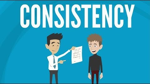 The Consistency Principle - The Six Principles of Influence