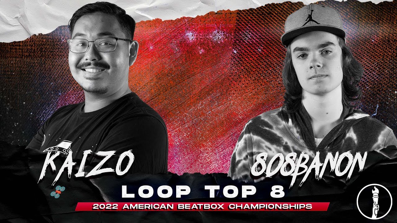 808BANON vs KAIZO Loop Station Top 8 Battle American Beatbox