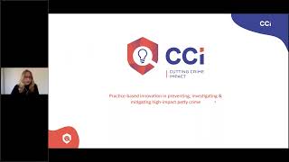 Cutting Crime Impact - Innovating security solutions with human-centred design