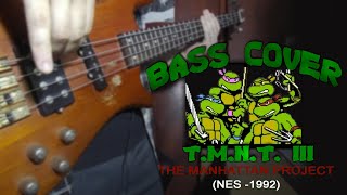 Teenage Mutant Ninja Turtles III |"Let´s Go Turtles" & "Crazy Attack"| BASS COVER