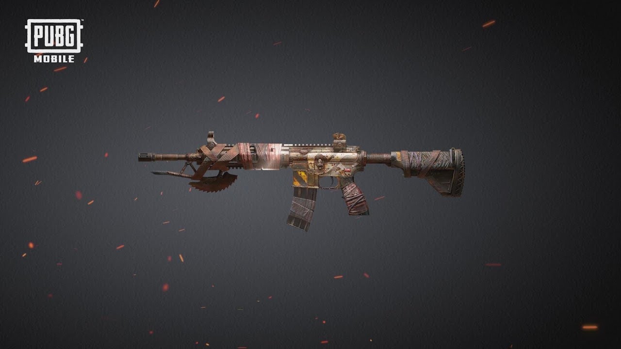 М416 шут пабг картинка