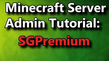 Minecraft Admin How-To: SGPremium [Premium]