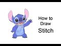 How to Draw Stitch (Full Body)