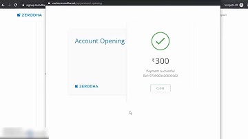 How to open Demat account on Zerodha online | In English