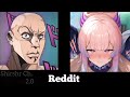 Genshin impact vs reddit the rock reaction meme part 9
