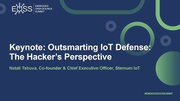Keynote: Outsmarting IoT Defense: The Hacker