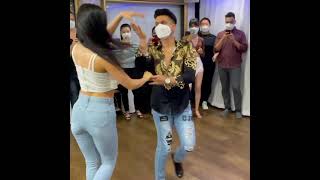 No No No - Boogaloo Assassin Jam In The Van ( Jhonatan & Jane ) #salsa #seoul