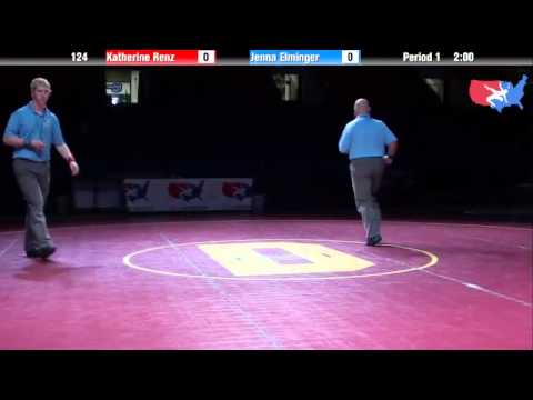 Fargo 2012 124 7th Place Match: Katherine Renz (Id...