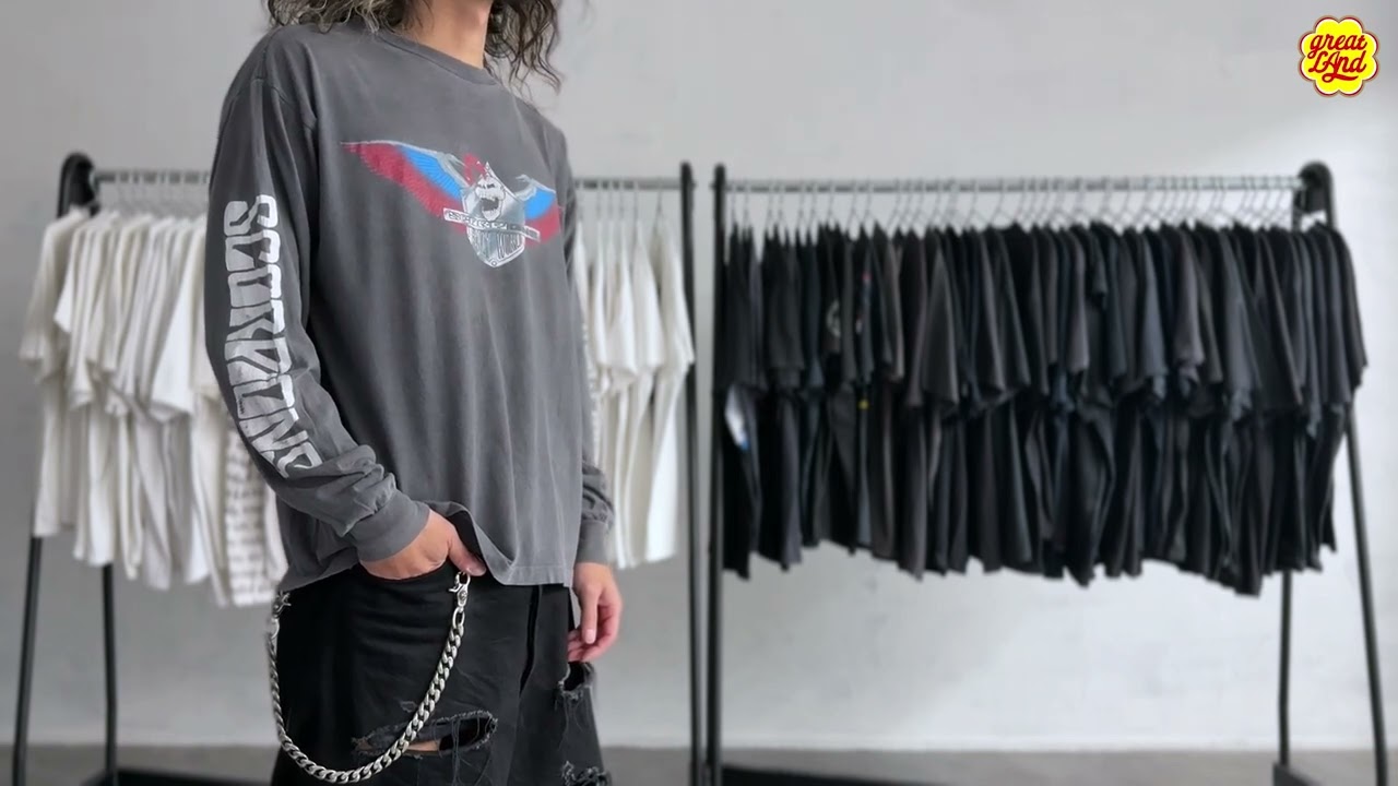 SCORPIONS CRAZY WORLD LS CHARCOAL FITS XL 8390