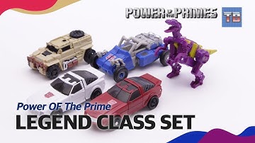 Transformer Power of the Prime LEGENDS(windcharger, tailgate, beachcomber, outback, cindersaur)