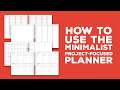 live  how to use the minimalist projectfocused 2024 planner