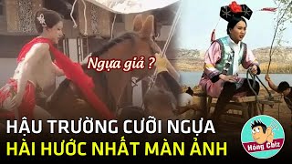 Cười sặc sụa với những cảnh hậu trường cưỡi ngựa trong phim cổ trang Trung Quốc|Hóng Cbiz