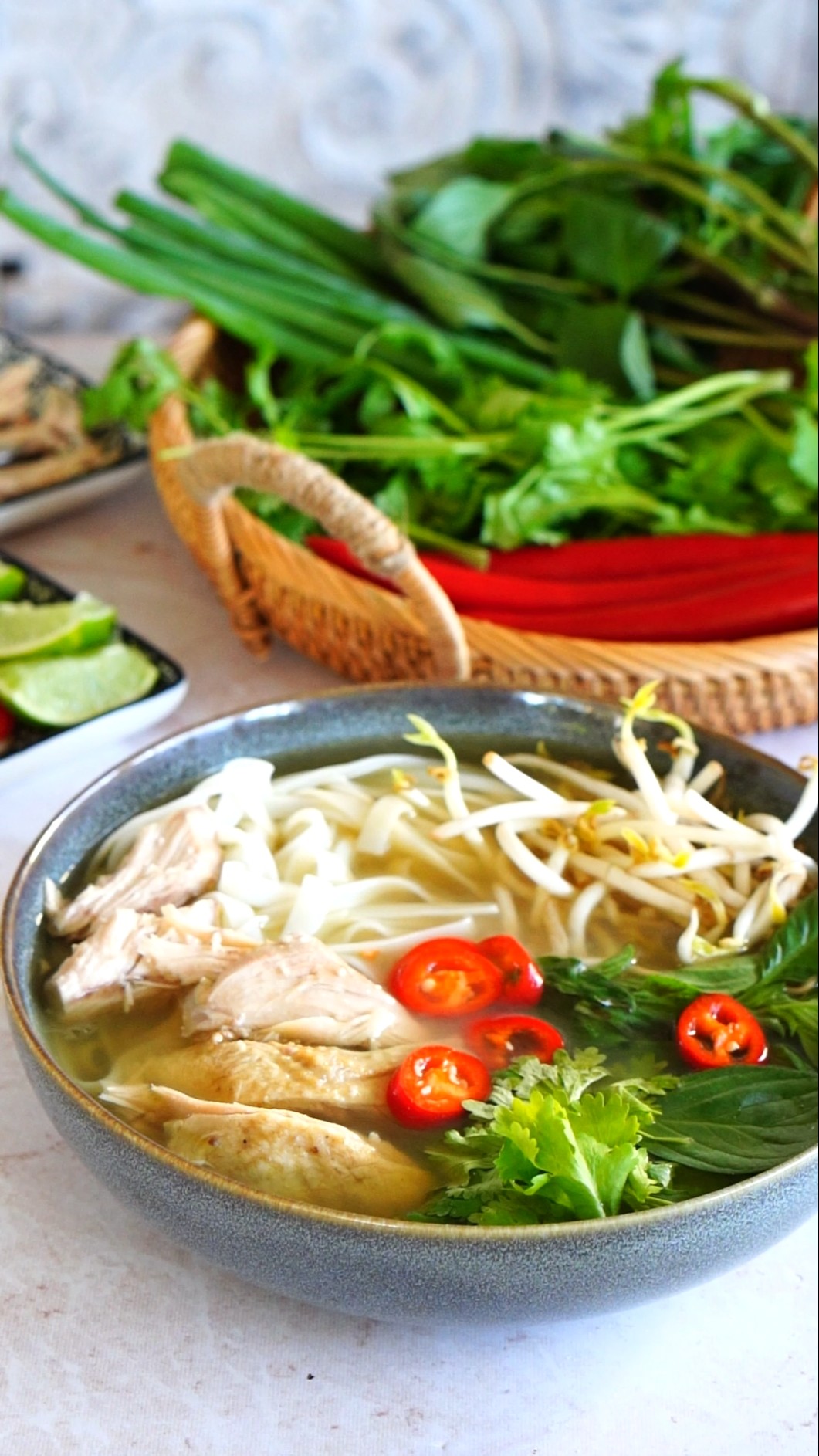Eine richtig feine Hühnersuppe kocht man so! Pho Ga - YouTube