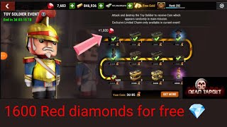 Dead Target 1600 red diamonds for free 💎