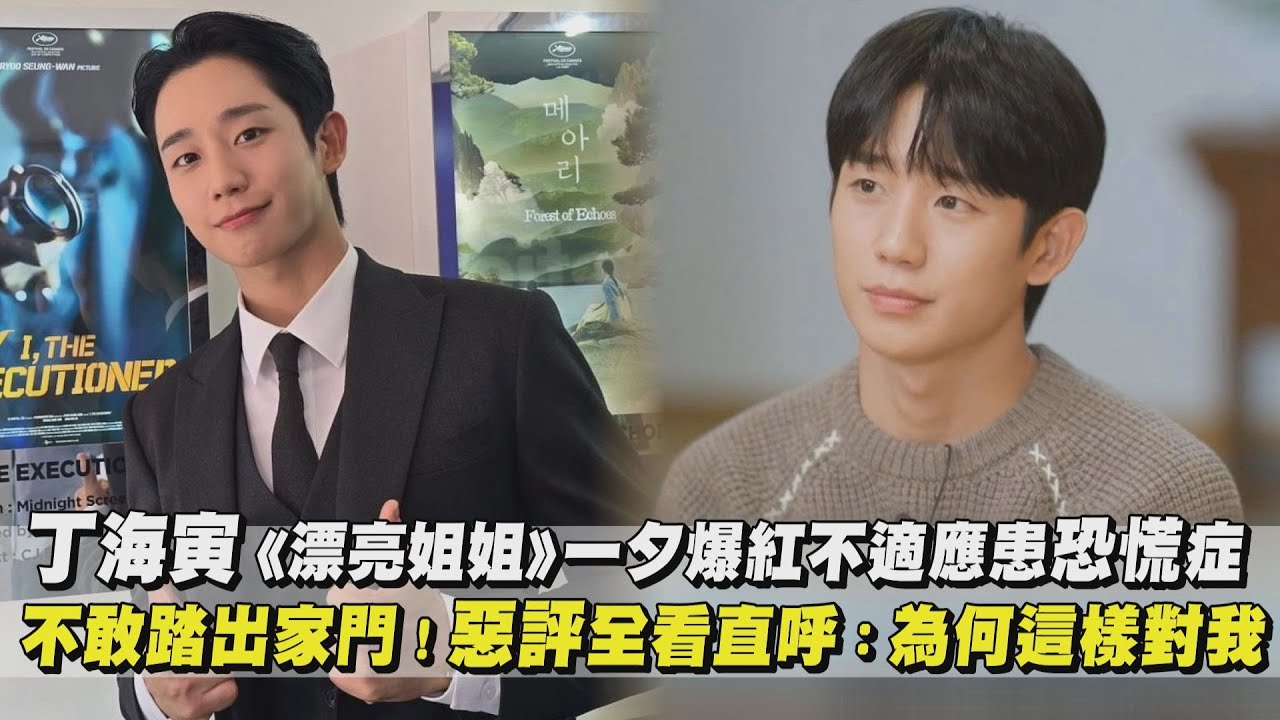 【劉QUIZ】丁海寅《漂亮姐姐》一夕爆紅不適應患恐慌症 不敢踏出家門!惡評全看直呼:為何這樣對我｜完全娛樂