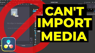 [EASY FIX] Why Davinci Resolve CAN