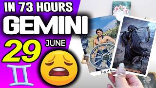 Gemini ♊IN 73 HOURS ⏳YOUR LIFE WOULD TAKE AN UNEXPECTED TURN😩 horoscope for today JUNE 29 2026 ♊