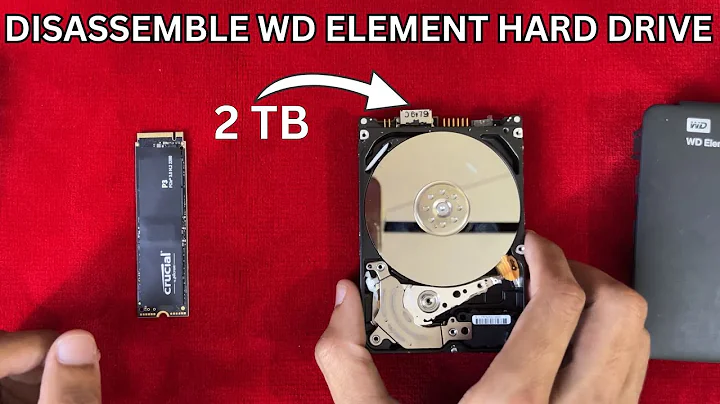 WD Elements 2TB External Hard Drive Disassemble | Full Teardown & Inside Look!
