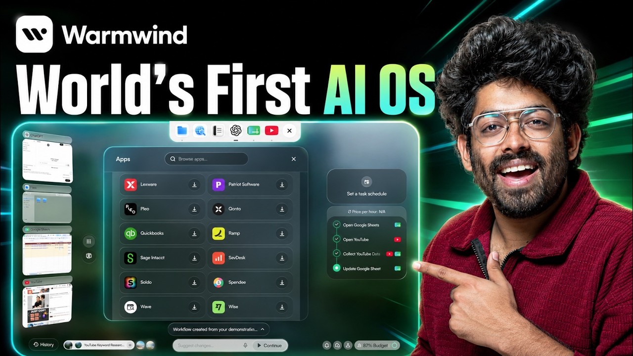 World's First AI OS is here & it's HUGE | Warmwind OS
