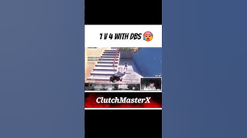 BIG Mistake Rushing Me ⚠️ | 1v4 DBS Clutch 🔥 | Phonk Edit! #shorts #bgmi #gaming #shortsfeed