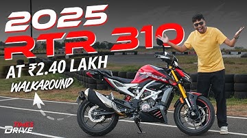 2025 TVS Apache RTR 310 first look | design, features & everything you need to know | Times Drive