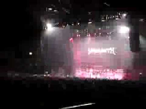 MEGADETH in my darkest hour. live , NEC LG arena. birmingham. U.K.. 14/02/09