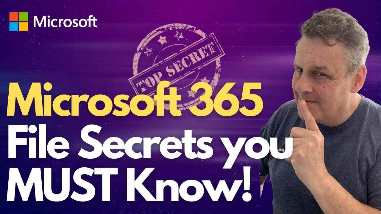 Microsoft 365 File Secrets you Simply MUST know! YouTube Microsoft 365 File Secrets you Simply MUST know! YouTube