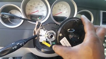 How to fix a Steering Angle Sensor  Clock spring, Turn Signal switch C2205 C121A C2205 ABS light on
